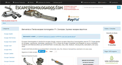 Desktop Screenshot of escapeshomologados.com